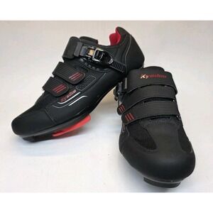 Kyedoo Cycling Shoes Size 44 Euro US Men's 10 Women's 11 Black